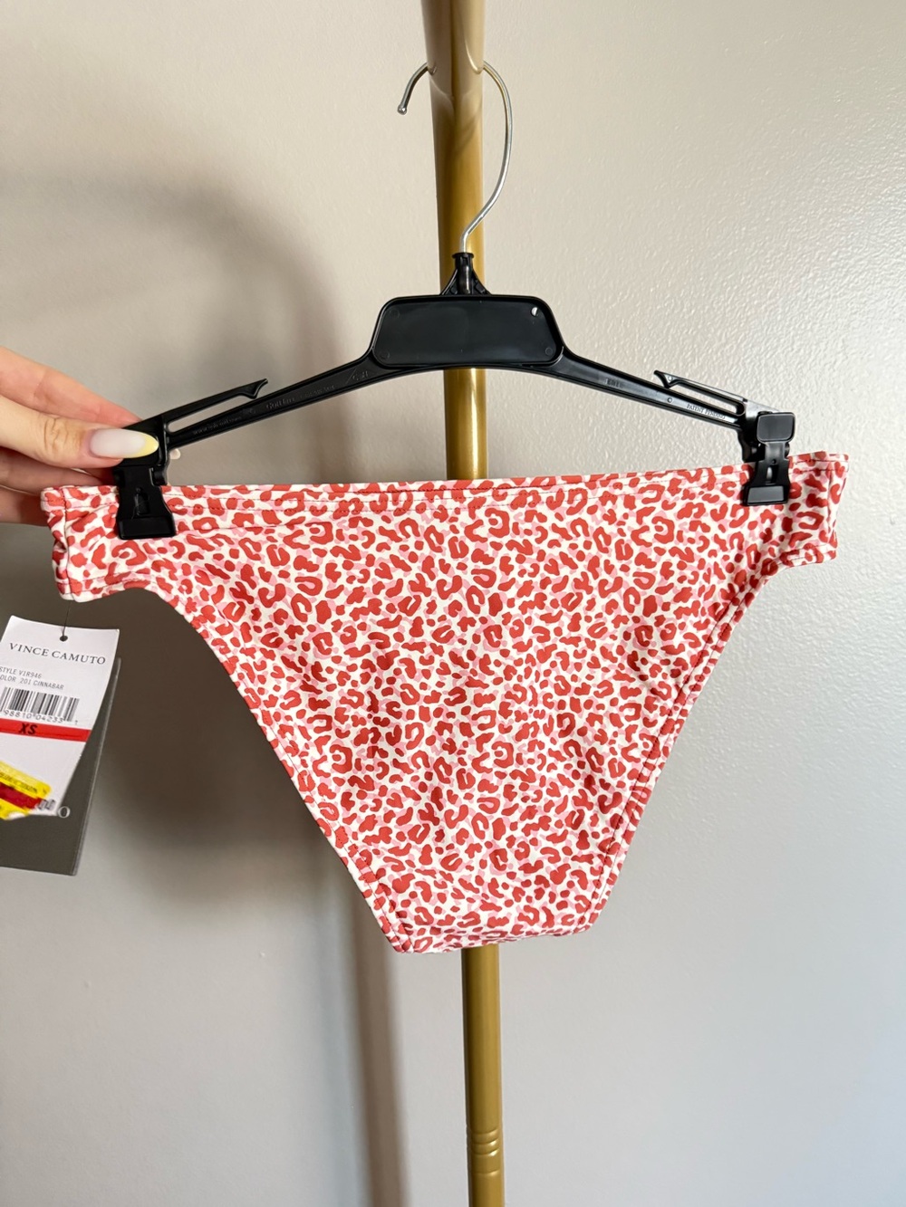 NWT Vince Camuto Leopard Print Bikini Bottom – XS - Picture 2 of 4